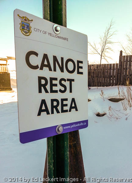 Canoe Rest Area, Yellowknife, NT, Canada