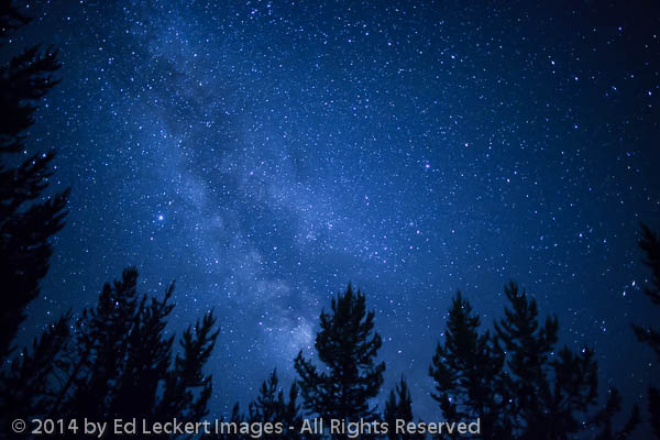 Milky Way over the Omatilla National Forest, Oregon
