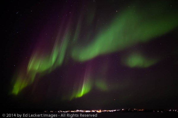 Aurora Over Yellowknife, Northwest Territories, Canada