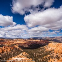 Clouds over Bryce Canyon, Bryce Canyon National Park, Utah