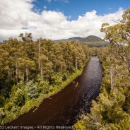 The Huon River, Tasmania, Australia