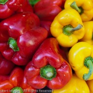 Peppers at the Market at Place Richelme, Aix en Provence, France
